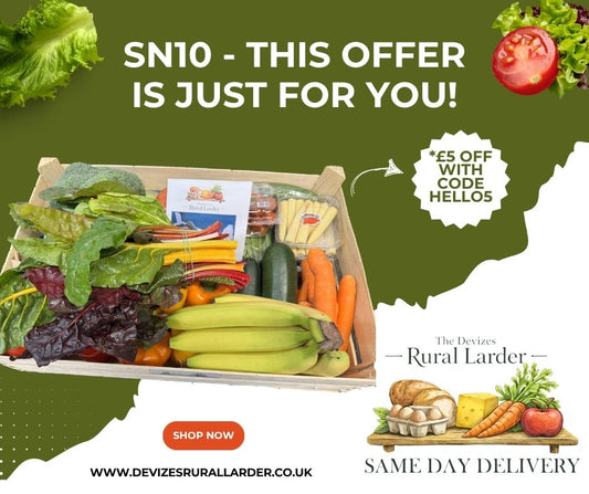 Why more people in SN10 are choosing Devizes Rural Larder for same day fruit & veg delivery (and how to get £5 off your first order)