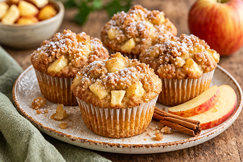 Apple and Cinnamon muffins