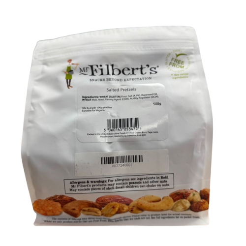 Mr Filbert's  Salted Pretzels - 500G