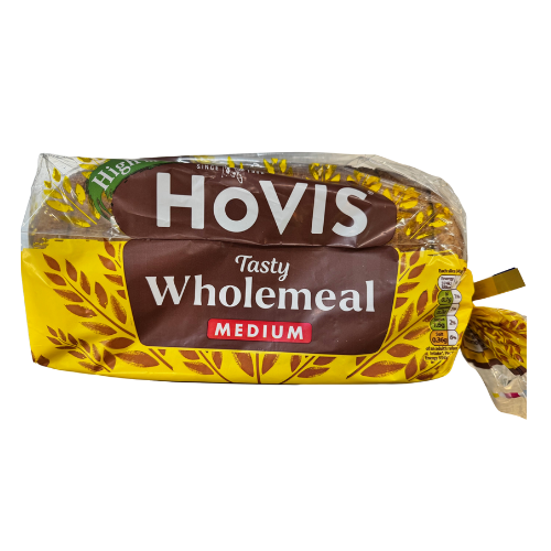 Hovis Wholemeal loaf sliced medium