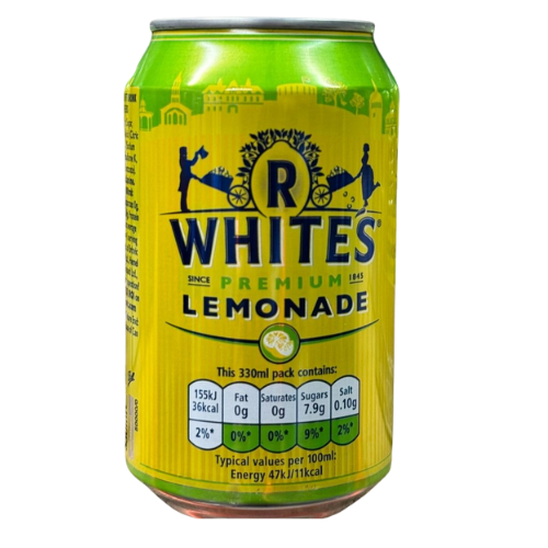 R Whites Lemonade - 24 Pack