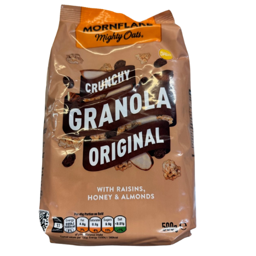 Mornflake Mighty Oats Crunchy Granola Original - 500G