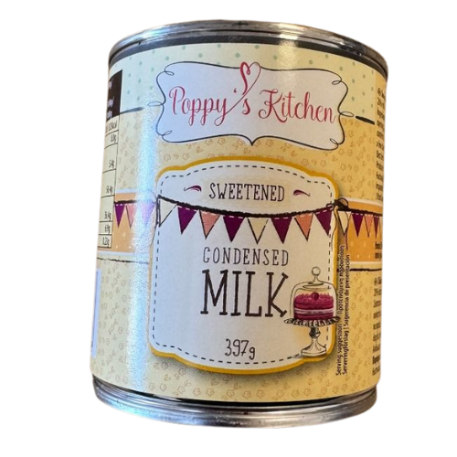 Poppy's kitchen sweetened condensed milk - 397G