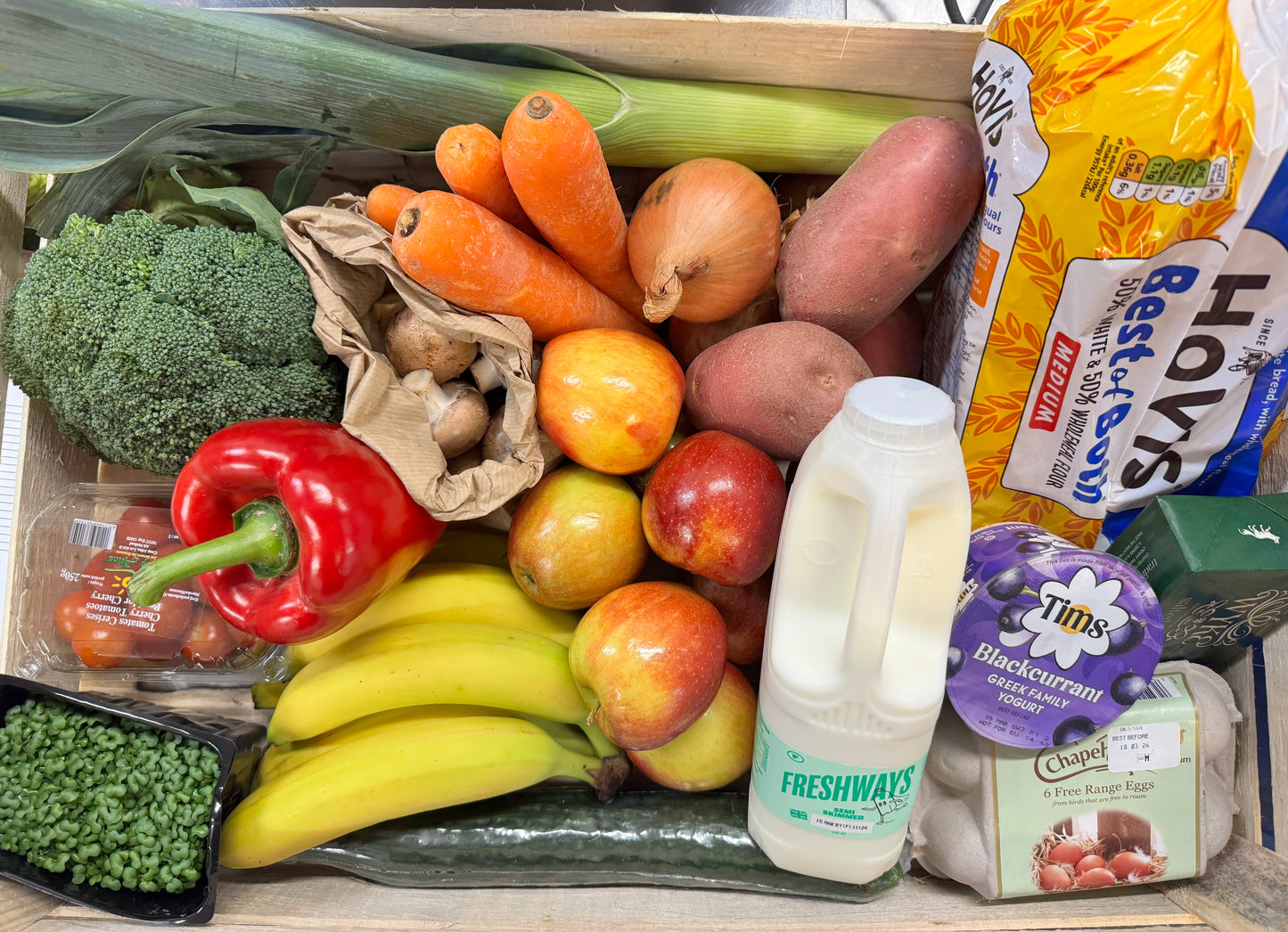 The Really Useful Box of Groceries