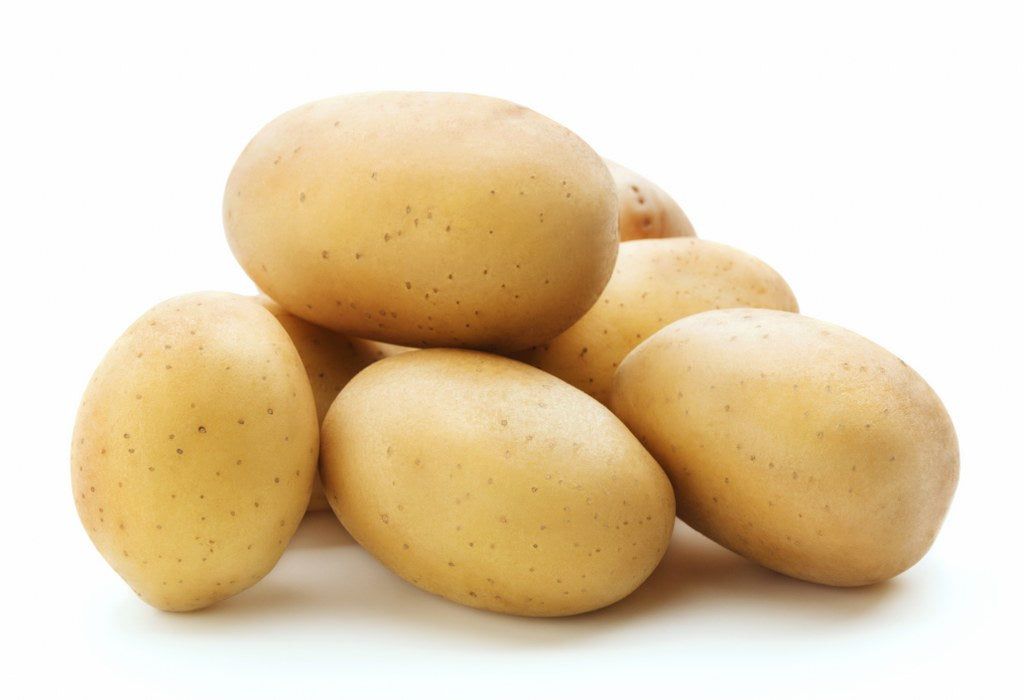 Washed white potatoes - 1KG