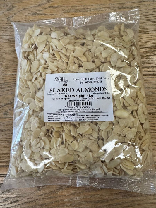 Flaked almonds - 1KG