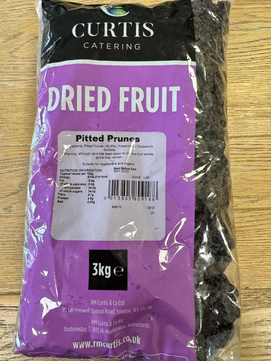 Dried pitted prunes - 3KG