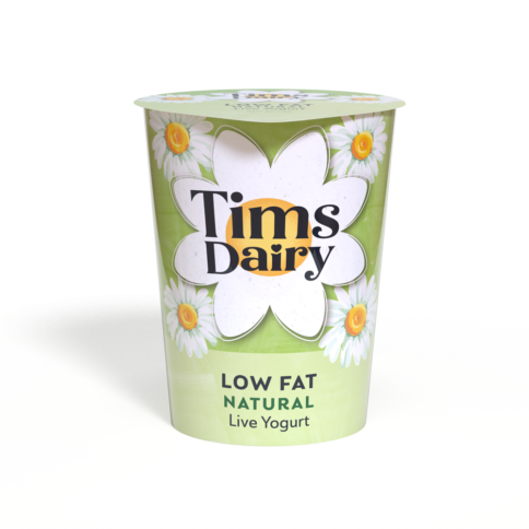 Tims Dairy Natural Low Fat Live Yogurt - 500G