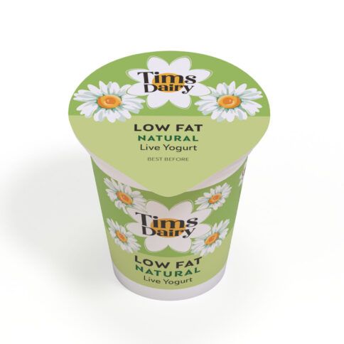Tims Dairy Low fat natural live yogurt - 3 pack