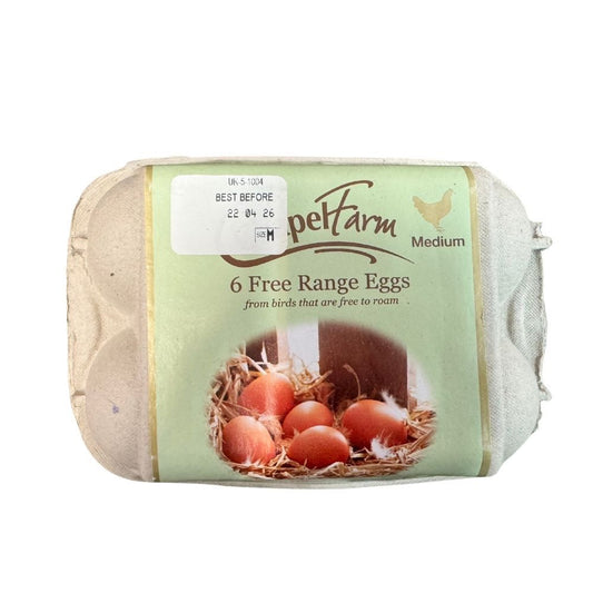 Pack of 6 eggs