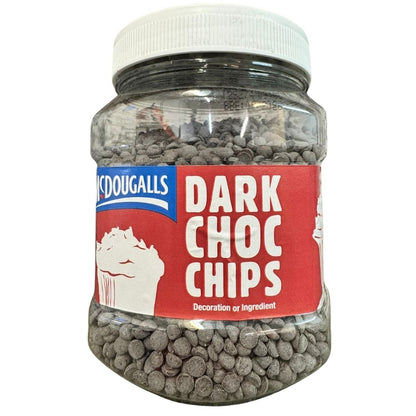 Dark chocolate cooking chips - 1.1KG