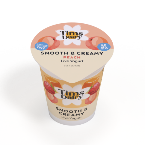 Tims Dairy Smooth and Creamy yogurt - tray of 12
