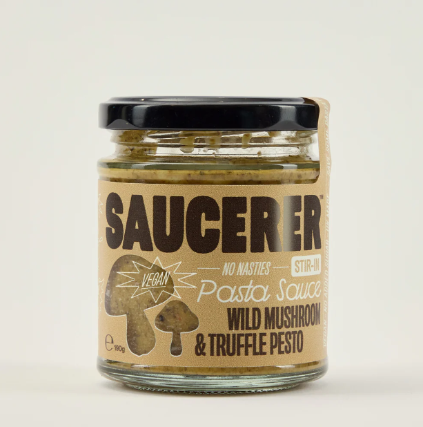 The Saucerer Wild Mushroom & Truffle Oil Pesto - 190g
