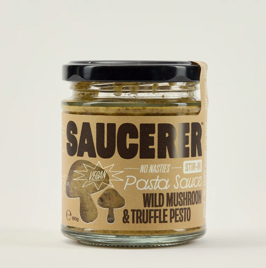 The Saucerer Wild Mushroom & Truffle Oil Pesto - 190g